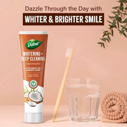 Miswak Whitening Tandpasta DABUR Cooconut &amp; Baking Soda 100ml