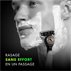 GILLETTE LABS Barberskraber Black &amp; Gold Edition + Magnetdock