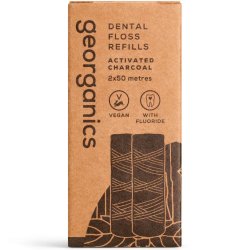 Hllbar Tandtrd GEORGANICS Charcoal 2 x 50 mtr.