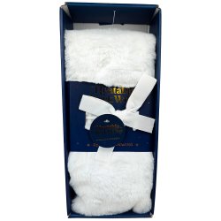 Nakkevarmer Oppvarmelig Nakkepude Faux Fur Heatable Neck Wrap