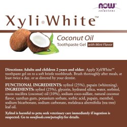 Xylitol Whitening Tandpasta Gel XYLIWHITE Coconut Oil 181g