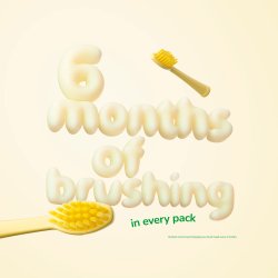 Borstar till Ordo Sonic Batteri El-tandborstar f�r barn 2 st. Squishmallows Wanda