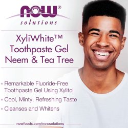 Xylitol Whitening Tandkrm Gel XYLIWHITE Neem &amp; Tea Tree 181g