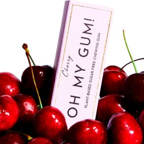 Xylitol Tyggegummi OH MY GUM! Cherry Flavour 19g