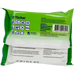 ELINA Plejende Renseservietter med Aloe Vera 20x21cm  20 stk.