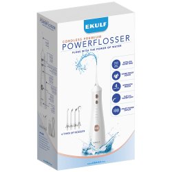 EKULF PowerFlosser Premium Trdls Mundskyller White