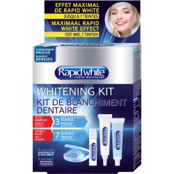 Hampaiden valkaisusetti RAPID WHITE Power Set - Hampaiden valkaisu kotona ilman peroksidia