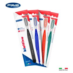 PIAVE Biattivo Medium Zahnb�rste � effektive Plaque-Entfernung und sanfte Zahnfleischmassage