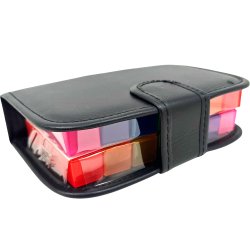 CEPEWA Pillendose, 7 oder 14 Tage Pillenorganisator Kunstleder Etui