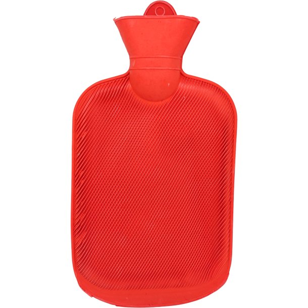 Klassisk Varmedunk i gummi (700 ml) � effektiv varme til lindring og komfort R&Oslash;D