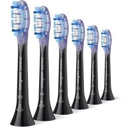 PHILIPS Sonicare 6 stk. C3 Premium Plaque Defence Black B�rstehoveder