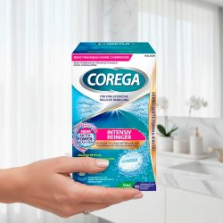Puhdistustabletit proteesille COREGA Corega Intensive Cleaner 108 kpl.