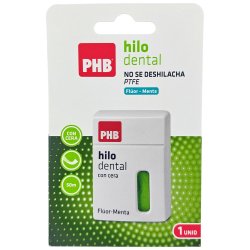 PHB Hilo Dental Tandtråd  PTFE med Fluor och Mint (50 m)