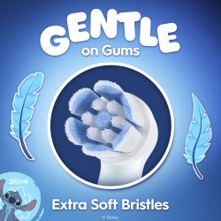 ORAL-B iO Kids borsthuvuden – Disney Stitch (4 st.) – 6+ �r