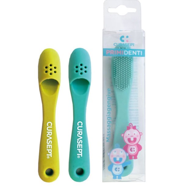 Silikon Baby Massage Zahnb�rste CURASEPT Primi Denti 1 Stk.