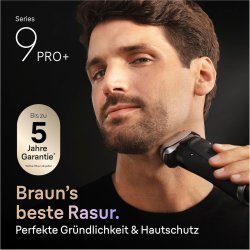 Braun Series 9 Pro+ 9660cc Elektrisk barbermaskin � Braun's mest avanserte barbering noensinne