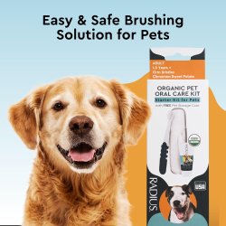 RADIUS Organic Canine Oral Care Kit � �kologisk tandplejes�t til hunde