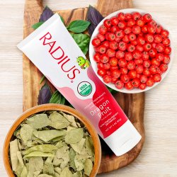 Økologisk Børnetannkrem RADIUS Dragon Fruit &amp; Aloe Vera