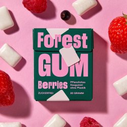 Forest Gum Berries � Sockerfritt tuggummi med xylitol och naturlig b�rsmak (20 g)