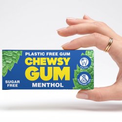Chewsy Gum Menthol Purukumi xylitolilla � Sokeriton &amp; muoviton