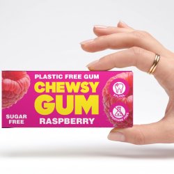 Chewsy Gum Raspberry Purukumi xylitolilla � Sokeriton &amp; Muoviton