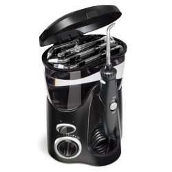 Waterpik Ultra WF-112 Munddusche schwarz mit 10 Druckstufen und 6 Aufs�tzen