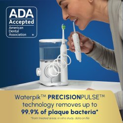 Waterpik Sensonic Complete Care Munddusche und elektrische Zahnb�rste (sonisch) mit 10 Druckstufen