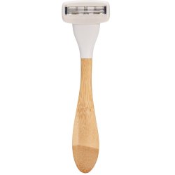Bamboovement Smooth Touch Body-rakhyvel med bambuhandtag &amp; 5 blad