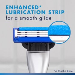 Gillette Mach3 Turbo 3D Barberh�vel + Ekstra barberblad