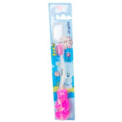 Dealo Baby B�rnetandb�rste med Bamsegreb &amp; Beskyttelsesh�tte