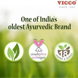 Vicco Vajradanti SF Sockerfri ayurvedisk tandkr�m med 18 �rter och barkextrakt (200 g)
