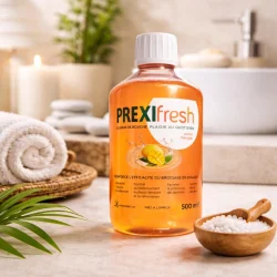 Prexifresh Mundskyl Mango 500 ml � Effektiv beskyttelse med fluor og frisk smag