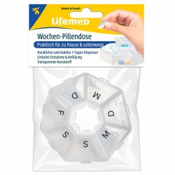 Pill box Lifemed Weekly Pill Box