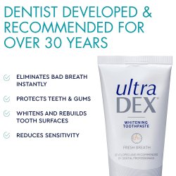 UltraDex Recalcifying &amp; Whitening Tandpasta 75 ml