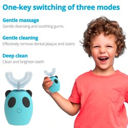 U-Formet El-tandbrste Til Brn Sonic 360 SensePro