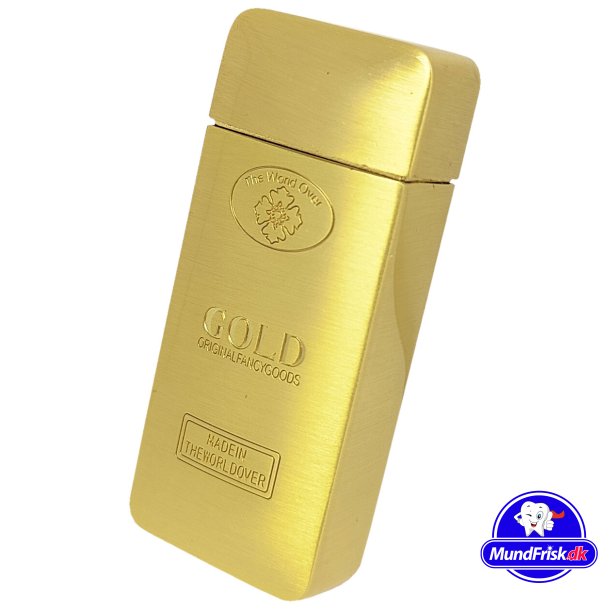 Fick askfat Metal Gold bar
