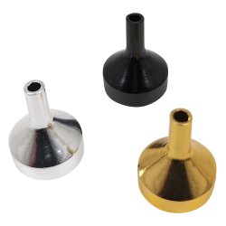 Minitrakt i aluminium - for fylling av sm flasker