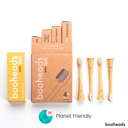 Booheads Bamboo Sm borsthuvuden fr Philips 4 st.