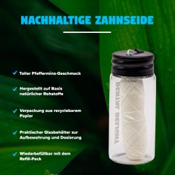 Bredygtig Tandtrd Dental Delight Natural Floss