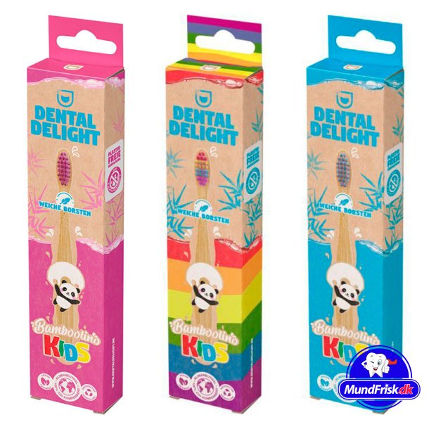 Kinderzahnbrste aus Bambus Dental Delight Bamboolino Kids