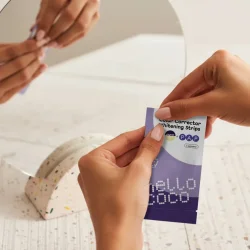 Zahnaufhellungsstreifen HELLO COCO Color Corrector Whitening Strips PAP  7 Behandlungen