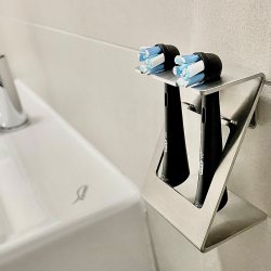 Steland Holder 2 Brstehoveder Rustfri Stl