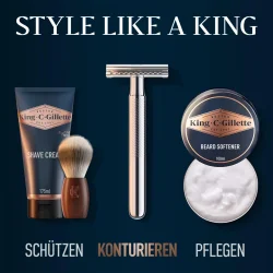 King C. Gillette Perfect Ritual Heritage Kit � Exklusives Rasierset für den modernen Gentleman