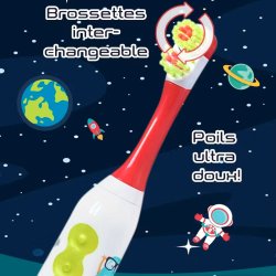 El-Tandbrste til Brn MONSTERS Batteri Fra 3 r