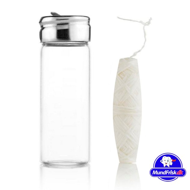 PFAS-vrij flosdraad Oceansrespect 30 meter + dispenser