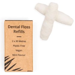 Bredygtig Tandtrd Wild &amp; Stone Refills 2 x 30 mtr.