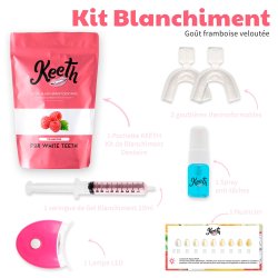 Tandblegning Kit Keeth Rasperry