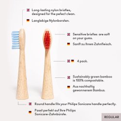 Bambus Brstehoveder Oral-B agood company SENSITIVE