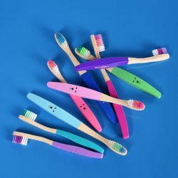 Bambus Brnetandbrste EasyFairy Kids 3-5 r