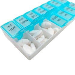 Pilleske Lille Dobbelt Pilleboks Morgen Aften